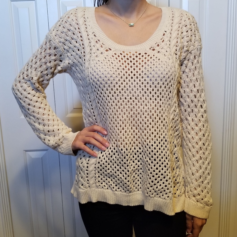 Cream colored sweater